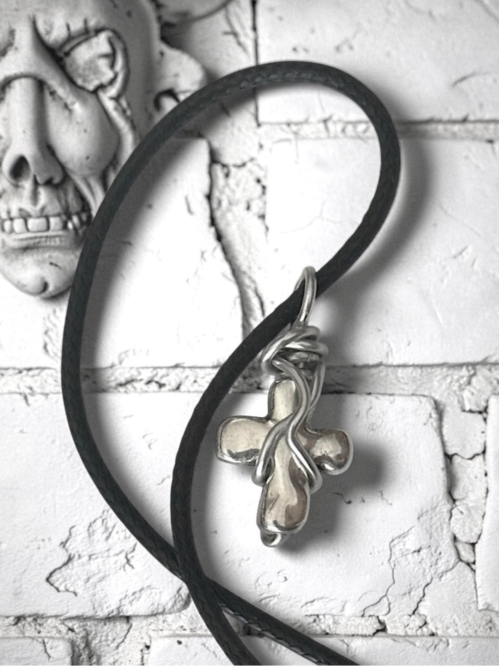 5 For $25💫Alternative Silver Cross Pendant